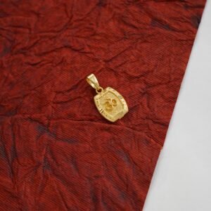 Micro Gold Plated Om Pendant  DN  1753