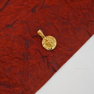 Micro Gold Plated Krishna Ji Pendant , DN-1758