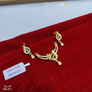 Premium Quality Gold Polish Mangalsutra Pendant DN-871