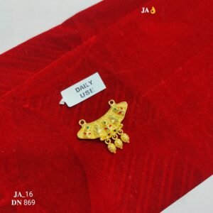 Premium Quality Gold Polish Mangalsutra Pendant DN-869