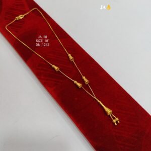 Micro Gold Plated Daily Wear Mangalsutra DN -  1242