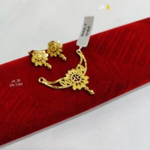 Premium Quality Gold Polish Mangalsutra Pendal DN-1189