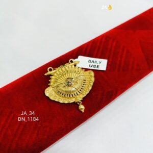 Premium Quality Gold Polish Mangalsutra Pendal DN-1184