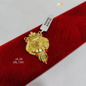Premium Quality Gold Polish Mangalsutra Pendal DN-1181