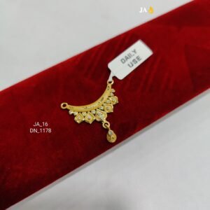Premium Quality Gold Polish Mangalsutra Pendal DN-1178