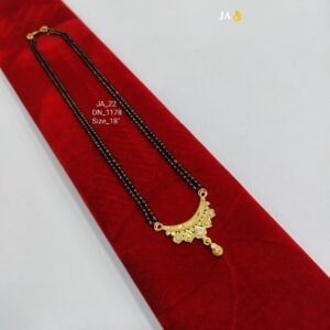 One Gram Gold Plated Daily Wear Mangalsutra DN - 1178
