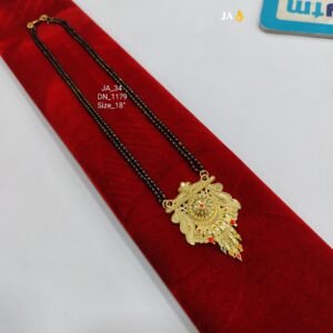 One Gram Gold Plated Daily Wear Mangalsutra DN - 1179