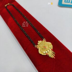 One Gram Gold Plated Daily Wear Mangalsutra DN - 1181