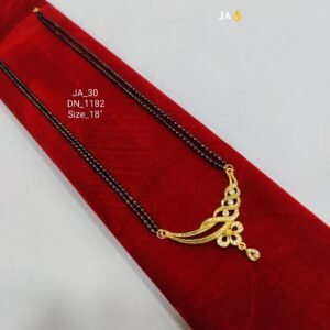 One Gram Gold Plated Daily Wear Mangalsutra DN - 1182