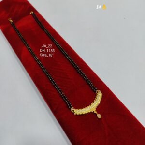 One Gram Gold Plated Daily Wear Mangalsutra DN - 1183