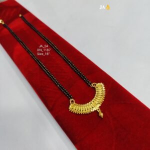One Gram Gold Plated Daily Wear Mangalsutra DN - 1187