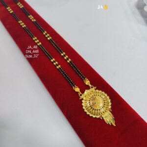 One Gram Gold Plated Daily Wear Mangalsutra DN - 448