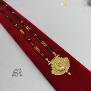 One Gram Gold Plated Daily Wear Mangalsutra DN -  1184