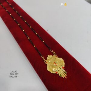 One Gram Gold Plated Daily Wear Mangalsutra DN -  1181