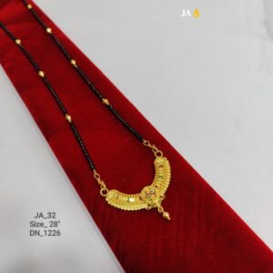 One Gram Gold Plated Daily Wear Mangalsutra DN - 1226