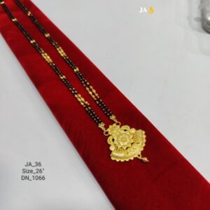 One Gram Gold Plated Daily Wear Mangalsutra DN -  1066
