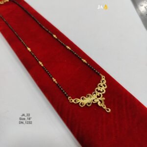 One Gram Gold Plated Daily Wear Mangalsutra DN - 1232