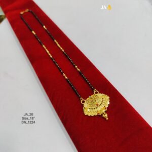 One Gram Gold Plated Daily Wear Mangalsutra DN - 1224