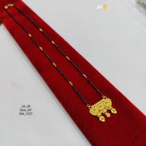 One Gram Gold Plated Daily Wear Mangalsutra DN - 1227
