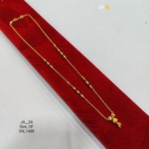 Micro Gold Plated Daily Wear Mangalsutra (18") - DN- 1488
