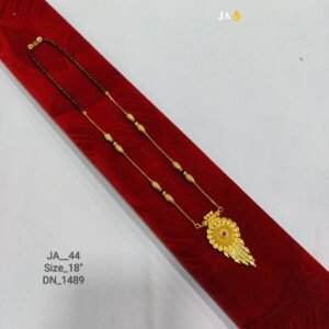 Micro Gold Plated Daily Wear Mangalsutra (18") - DN- 1489