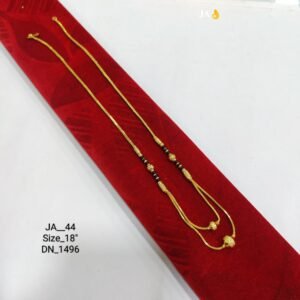 Micro Gold Plated Daily Wear Mangalsutra (18") - DN- 1496