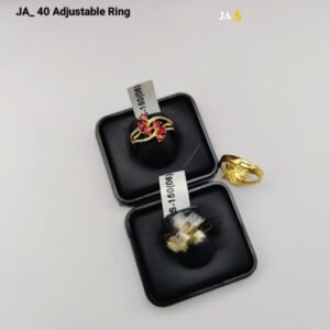 Royal Look Adjustable Ring for All Occasions DN-11