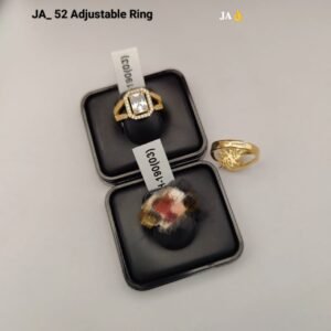 Royal Look Adjustable Ring for All Occasions DN-12