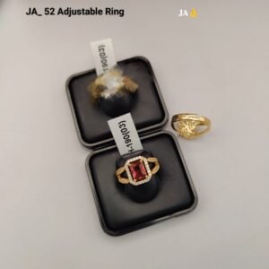 Royal Look Adjustable Ring for All Occasions DN-13