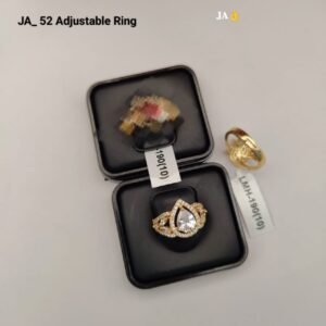 Royal Look Adjustable Ring for All Occasions DN-14