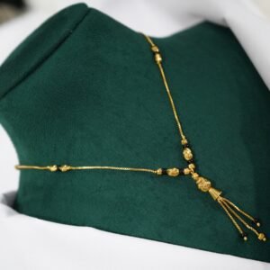 Micro Gold Plated Daily Wear Mangalsutra (18") - DN 1792