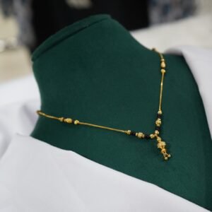 Micro Gold Plated Daily Wear Mangalsutra (18") - DN 1793