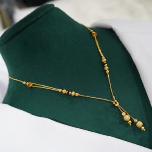 Micro Gold Plated Daily Wear Mangalsutra (18") - DN 1794