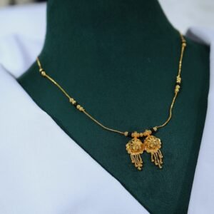 Micro Gold Plated Daily Wear Mangalsutra (18") - DN 1796