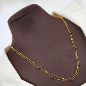 Micro Gold Plated Daily Wear Mangalsutra (18") - DN 1801