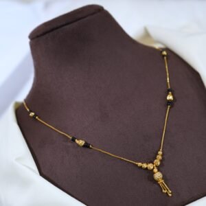 Micro Gold Plated Daily Wear Mangalsutra (18") - DN 1804