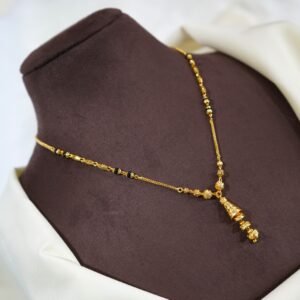 Micro Gold Plated Daily Wear Mangalsutra (18") - DN 1809