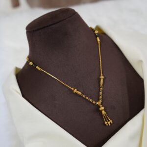 Micro Gold Plated Daily Wear Mangalsutra (18") - DN 1814