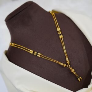 Micro Gold Plated Daily Wear Mangalsutra (18") - DN 1817