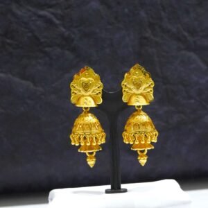 Classic Daily Wear Gold Polish Jhumka DN-1837