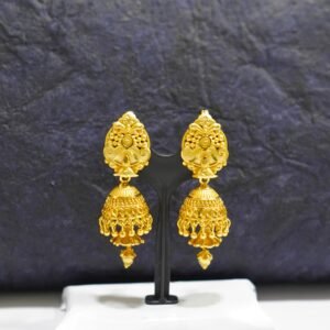 Classic Daily Wear Gold Polish Jhumka DN-1838