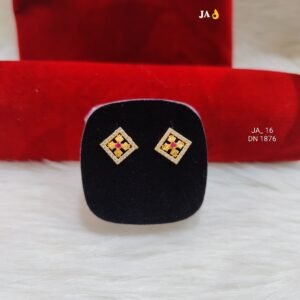 Gold-Plated Designer  (Tops) Earrings DN-1876
