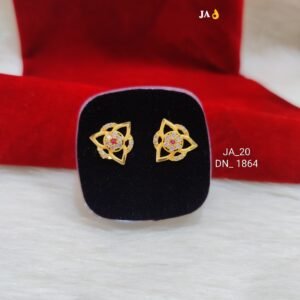 Gold-Plated Designer  (Tops) Earrings DN-1864