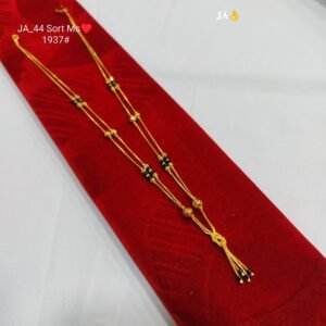 Micro Gold Plated Daily Wear Mangalsutra (18") -  DN-1937
