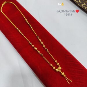 Micro Gold Plated Daily Wear Mangalsutra (18") -  DN-1941