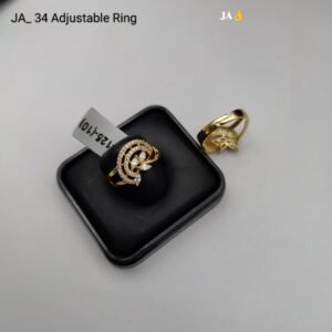 Royal Look Adjustable Ring for All Occasions DN-03