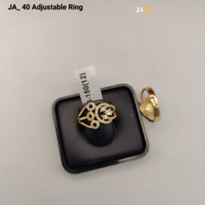 Royal Look Adjustable Ring for All Occasions DN-01