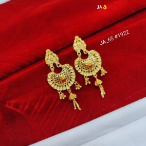Elegant Micro Gold Polish  Earrings  - DN 1922