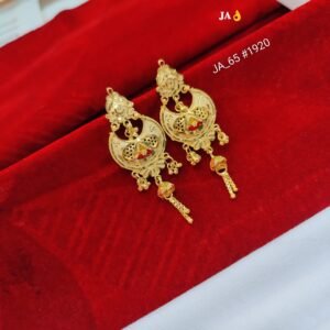 Elegant Micro Gold Polish  Earrings  - DN 1920