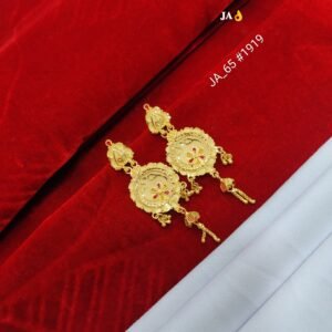 Elegant Micro Gold Polish  Earrings  - DN 1919